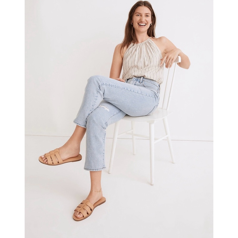 Madewell The Perfect Vintage Crop Jean in Sudbury Wash Women’s 24